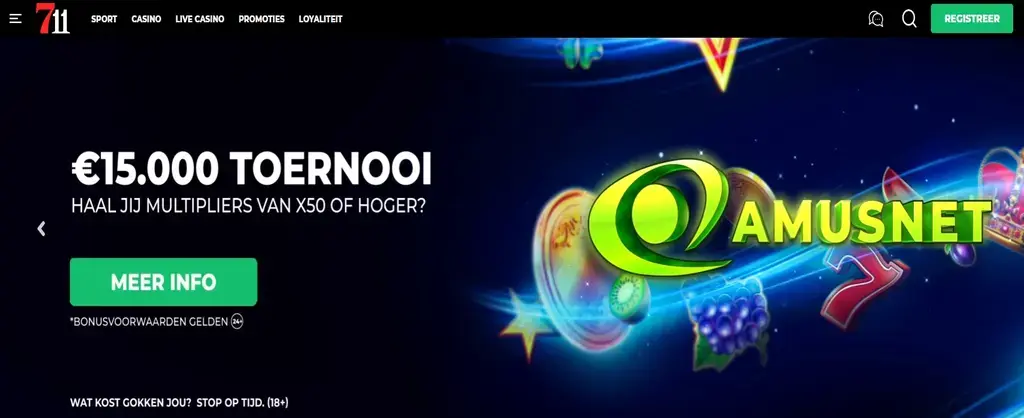 711 Casino online casino buitenland